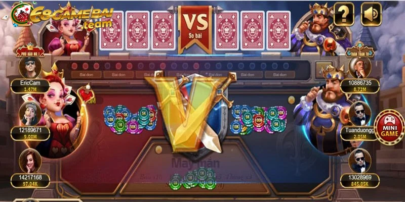 Đại chiến đỏ đen là một trong những tựa game phổ biến trên nền tảng trực tuyến